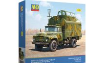 СКП-11 (130) стартовый командный пункт 7207AVD, сборная модель автомобиля, AVD Models, ЗИЛ, scale72