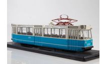 Трамвай ЛМ-68 (бело-голубой) SSM4063, масштабная модель, Start Scale Models (SSM), scale43