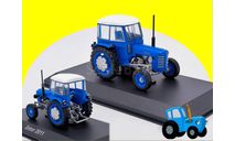 Zetor 2011 1/43 по полям папа лям Синий трактор едет к нам), масштабная модель, 1:43, Hachette