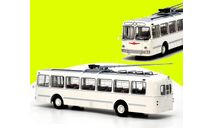 Троллейбус ЗиУ-5, иней, масштабная модель, 1:43, 1/43, Demprice
