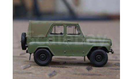 УАЗ-469/469Б-Автолегенды СССР №8 1/43, масштабная модель, Автолегенды СССР журнал от DeAgostini, scale43