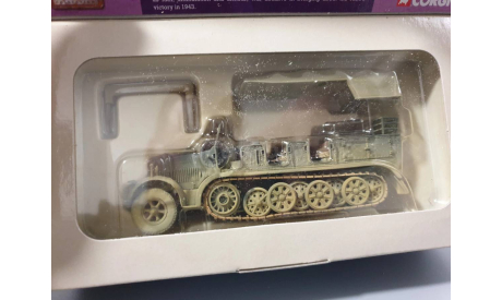 SdKfz 7 Krauss Maffei Afrikakorps 1941 Libya Tracked Vehicle 1:50, масштабные модели бронетехники, Krauss-Maffei, Corgi, scale50