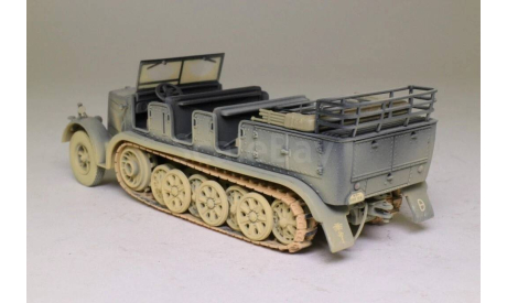 SdKfz 7 Krauss Maffei Afrikakorps 1941 Libya Tracked Vehicle 1:50, масштабные модели бронетехники, Krauss-Maffei, Corgi, scale50
