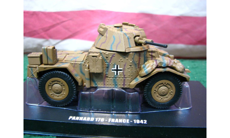 PANHARD 178 ARMORED CAR  GERMAN ARMY 1942 (EDISON GIOCATTOLI), масштабные модели бронетехники, scale43