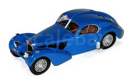 Bugatti 57SC Atlantic 1938 (Altaya)1/43, масштабная модель, scale43