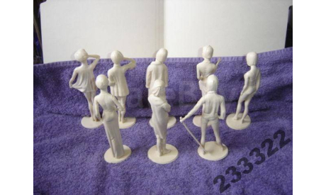 8 фигурок маникенщиц 150мм (MARX) 6 дюймов, фигурка, scale0