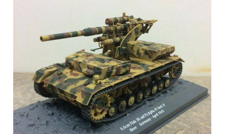 8.8cm Flak 36 auf Pz.Kpfw.IV Ausf.H(Altaya)1/43, масштабные модели бронетехники, scale43