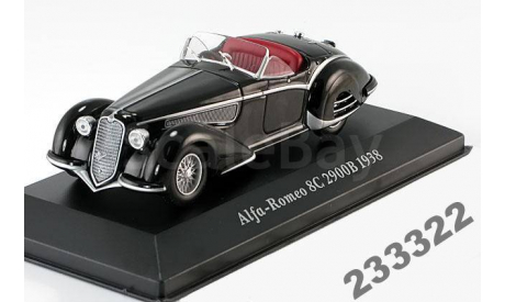 ALFA ROMEO 8C-1938(IXO Altaya)1/43, масштабная модель, Altaya, Museum Series (музейная серия), scale43