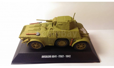ANSALDO AB41-ITALY-1942(Schuco)1:43, масштабные модели бронетехники, scale43