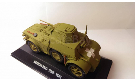 ANSALDO AB41-ITALY-1942(Schuco)1:43, масштабные модели бронетехники, scale43