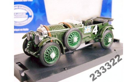 BENTLEY SPEED SIX - WINNER LE MANS 1930(Brumm)1/43, масштабная модель, scale43