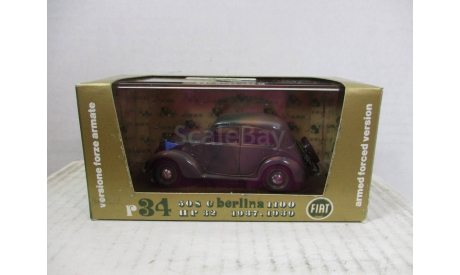 Fiat 1100 1937-1939(Brumm R34)1/43, масштабные модели бронетехники, 1:43