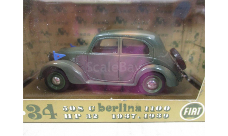 Fiat 1100 1937-1939(Brumm R34)1/43, масштабные модели бронетехники, 1:43