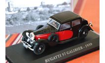 BUGATTI 57 Galibier 1939 ( Altaya ) 1/43, масштабная модель, Altaya, Museum Series (музейная серия), scale43
