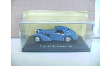Bugatti 57SC Atlantic 1938 (Altaya)1/43, масштабная модель, scale43