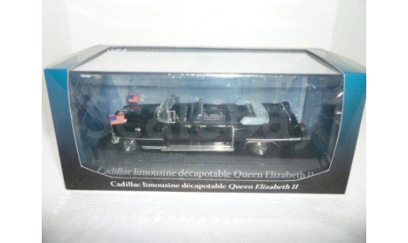 Cadillac Limousine decapotable Queen Elizabeth II (Atlas)-1/43, масштабная модель, scale43