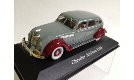 Chrysler Airflow 1936(IXO Altaya)-1/43, масштабная модель, Altaya, Museum Series (музейная серия), scale43
