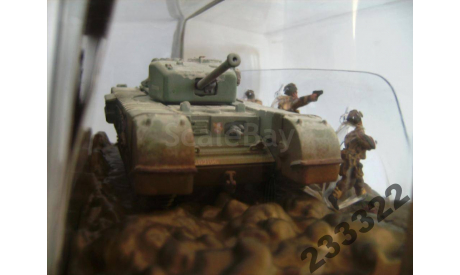 Churcill MK.VII tank s 3 figures 1944 (СORGI)1:50, масштабные модели бронетехники, scale50