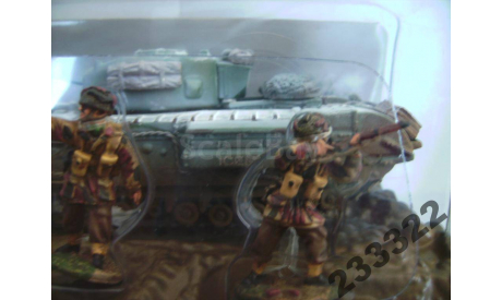 Churcill MK.VII tank s 3 figures 1944 (СORGI)1:50, масштабные модели бронетехники, scale50