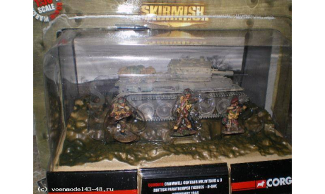 Cromwell Centaur MK.IV Tank-Normandy- 1944(Corgi), масштабные модели бронетехники, scale50