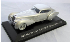 Delage D8 120-s pourtout Aero COUPE 1938( Altaya) 1:43