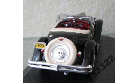 Duesenberg SSJ 1933 (IXO Altaya) 1/43, масштабная модель, scale43
