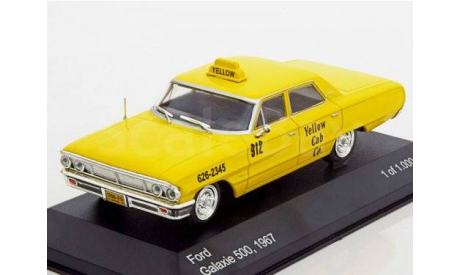 Ford Galaxie 500,New York Taxi(WhiteBox)1/43, масштабная модель, scale43