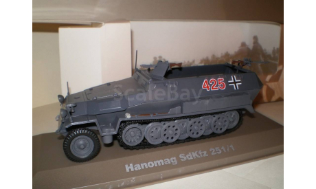 Hanomag Sd.Kfz.251/1(Atlas)1:43, масштабные модели бронетехники, scale43