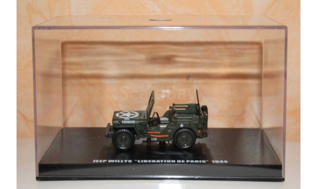 Jeep Willis Liberation De Paris 1944(SCHUCO)1:43, масштабные модели бронетехники, scale43