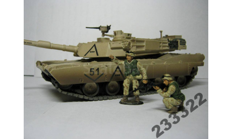M1A1 ABRAMS- BAGHDAD 2003(War Tanks) 1:48, масштабные модели бронетехники, scale48