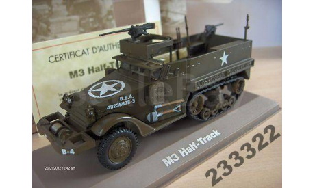 M3 Half-Track(Atlas)1:43 серия 2М.В.№27, масштабная модель, scale43