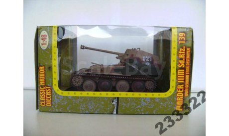 MARDER IIIM Sd.Kfz.139(Classic Armor)1:48, масштабные модели бронетехники, Praga, scale48