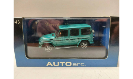 Mercedes-Benz G 500 LWB W463 Met.Green ( AUTOart ) 1/43, масштабная модель, scale43