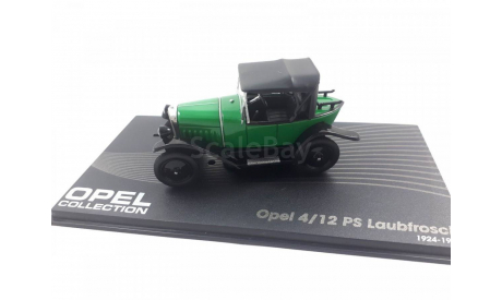 Opel 4/12 PS Laubfrosch 1924 (IXO)1/43, масштабная модель, scale43