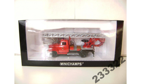Opel Blitz 1,75 Drehleiter DL18(Minichamps)1/43, масштабная модель, scale43