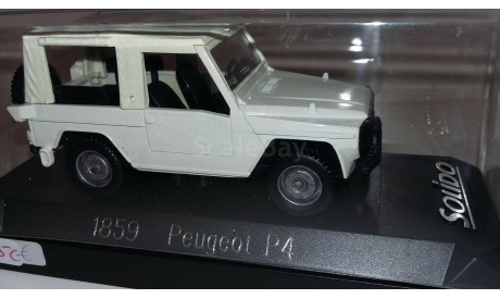 PEUGEOT P4 ( SOLIDO )-1/43, масштабная модель, scale43