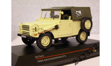 Sachsenring P3 1960 Sand армия ГДР (IST 043)1/43, масштабная модель, IST Models, scale43