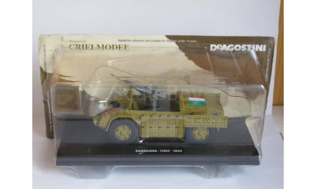 SAHARRIANA-ITALY-1942(Grielmodel-DeAgostini)1/43, масштабные модели бронетехники, Fiat, scale43