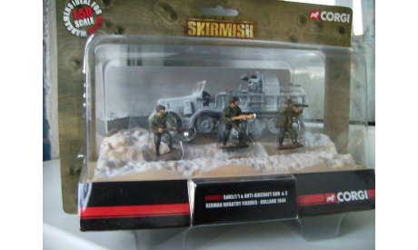 SdKfz 7/1 s anti-aercraft cun-Holland 1944(Corgi), масштабные модели бронетехники, scale50