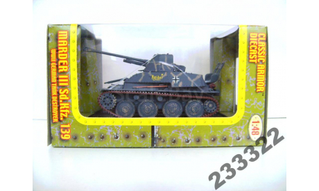 Marder III  Sd.Kfz.139(Classic Armor)-1/43, масштабные модели бронетехники, scale48, Praga