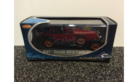 Renault 40 CV landaulet (Solido №4143) 1/43, масштабная модель, 1:43