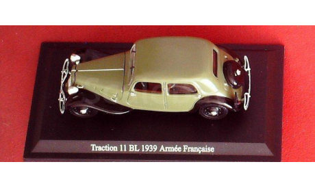 Traction 11 BL 1939 Armee Francaise(Atlas)143, масштабные модели бронетехники, Citroen, scale43