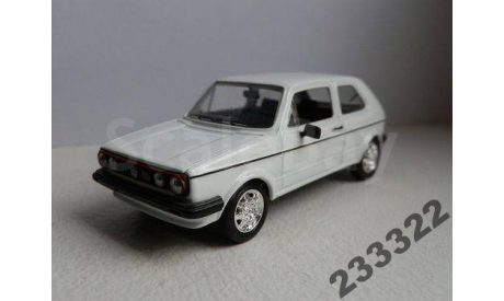 VW GOLF GTi SERIE 1 BLANCHE (DelPrado)143, масштабная модель, Volkswagen, scale43