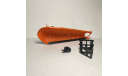 Скоростной (трассовый) отвал для КДМ, сборная модель (другое), КамАЗ, scale43