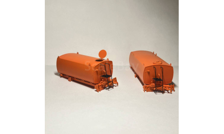 Поливомоечное оборудование КДМ (бочка на раму), сборная модель (другое), scale43, КамАЗ