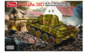 35A019 Немецкий танк Pz. Kpfw 38D Amusing Hobby 1:35, сборные модели бронетехники, танков, бтт, scale35