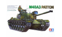 35120 Американский танк  M48A3 Patton 1:35 tamiya, сборные модели бронетехники, танков, бтт, scale35