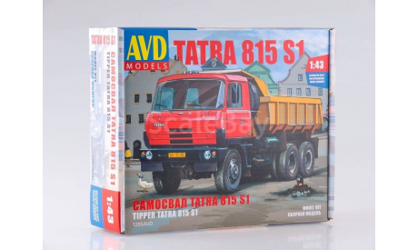 Tatra 815 avd автомобиль в деталях 1/43  БЕСПЛАТНАЯ ДОСТАВКА ПО РФ ПОЧТОЙ, сборная модель автомобиля, 1:43, Автомобиль в деталях (by SSM)