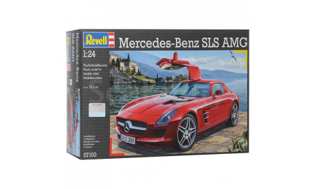 07100 Mercedes SLS AMG 1:24 Revell сборная модель, сборная модель автомобиля, Mercedes-Benz, scale24