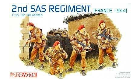 6199dr Солдаты 2nd SAS regiment 1:35 Dragon, миниатюры, фигуры, scale35